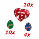 Ferrero Kinder Mix Tisch-Adventskalender KEINE MOTIVWAHL (113g Packung)