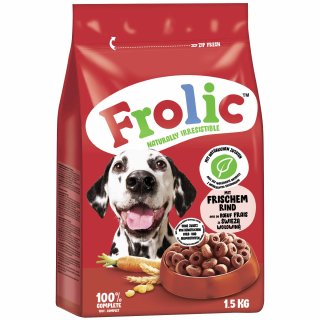 Frolic Beutel Rind (Hund) VPE (4x1,5kg Beutel)