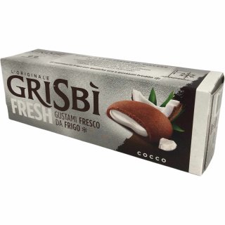 Grisbi Cocco, Kekse mit Kokosnuss Füllung (135g Packung)