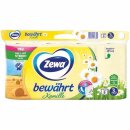 Zewa Toilettenpapier Kamille 3lg (8x150 Blatt Packung)