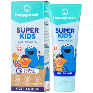 happybrush Kinderzahnpasta SuperKids (75ml Tube)