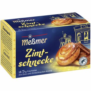 Meßmer Kuchen Tee Zimtschnecke VPE (10 x54g Packung)