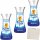 Kuschelweich Wäscheparfum blau 3er Pack (3x275g Flasche) + usy Block