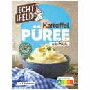 Echt vom Feld Kartoffelpüree mit Milch 3er Pack (3x200g Packung) + usy Block