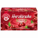 Teekanne Früchtetee Herzkirsche 6er Pack (6x45g Packung) + usy Block