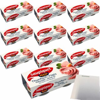 Saupiquet Rio mare Thunfisch Filets ohne Öl VPE (10X160g Dose) + usy Block
