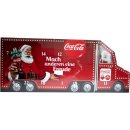 Adventskalender Coca Cola Truck Geschenk (14 Dosen + 10 Überraschungen)