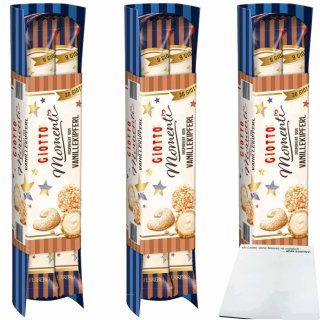 Giotto Momenti Vanillekipferl 3er Pack (3x154g Packung) + usy Block