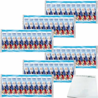 G&G Schokololly Vollmilch und weiße Schokolade 6er Pack (6x10 Stück, 150g Packung) + usy Block