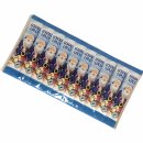 G&G Schokololly Vollmilch und weiße Schokolade 6er Pack (6x10 Stück, 150g Packung) + usy Block