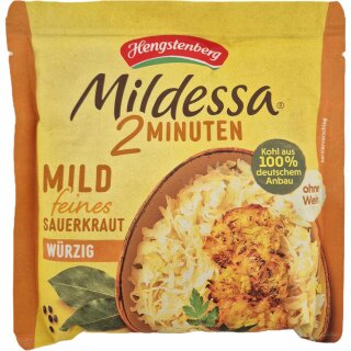 Hengstenberg Mildessa Mildes Sauerkraut (150g Beutel)