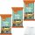 Brandt Knusprige Saatenscheiben Lower Carb 3er Pack (3x130g Packung) + usy Block