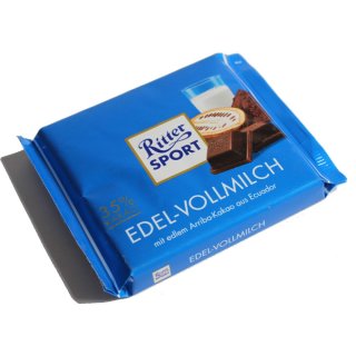 Ritter Sport Edel Vollmilch (100g Packung)