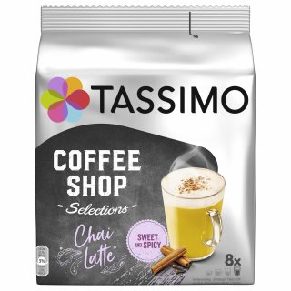 Tassimo Chai Latte 40er Kaffeepads 5er Pack (5x188g Packung)