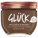 Glück Milch & Kakao (200g Glas) + usy Block