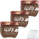 Glück Milch & Kakao 3er Pack (3x200g Glas) + usy Block