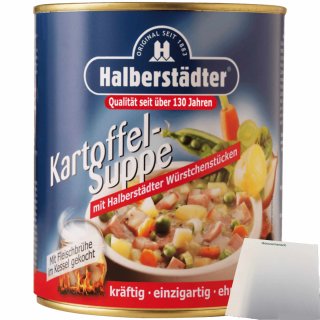 Halberstädter Kartoffelsuppe (800ml Dose) + usy Block