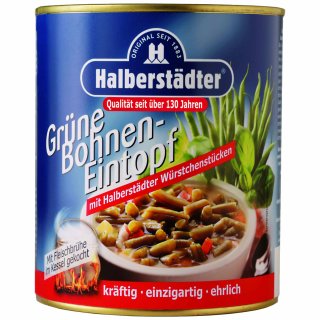 Halberstädter grüner Bohneneintopf (800g Dose)