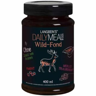 Langbeins DailyMeal Wild Fond (400ml Glas)