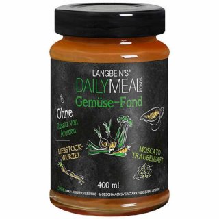 Langbeins DailyMeal Gemüse Fond (400ml Glas)
