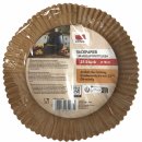 Backpapier für Heißluftfritteusen 6er Pack (6x Packung mit 25Stk, ⌀16cm) + usy Block