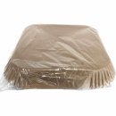 Quickpack Backpapier Eckig für Heissluftfritteuse 6er Pack (6x Packung mit 15Stk, 24x24cm) + usy Block