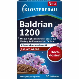Klosterfrau Baldrian 1200 (30 Dragees)
