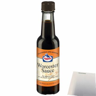 Appel Worcestersauce (140ml Flasche) + usy Block