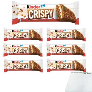 kinder Crispy 7er Pack (7x34g) plus usy Block