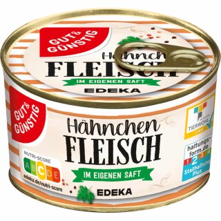 G&G Hähnchenfleisch im eigenen Saft (300g Dose)