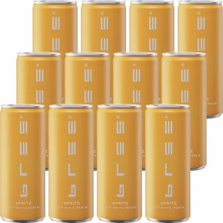 Bree Spritz White Peach 10,5% vol (12x0,25L Dose)