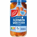 Gut&Günstig Schinkenwürstchen in Eigenhaut (380g Glas)