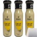 Mr. Lowcarb Dressing Caesar 3er Pack (3x240ml Glas) + usy...