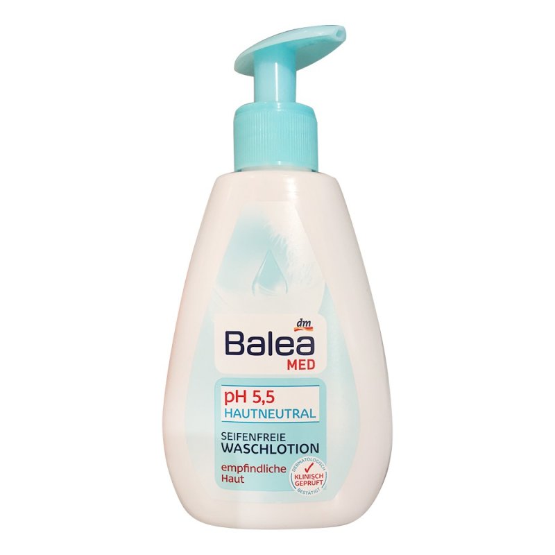 Balea Med Ph 5 5 Hautneutral Seifenfreie Waschlotion Balea Med pH Hautneutral Seifenfreie Waschlotion empfindliche Haut (3