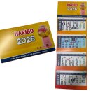 Haribo Wandkalender 2026 (4 Monatskalender)