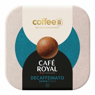 Coffee B Café Royal Decaffeinato 9 Coffee Balls (51g Packung)