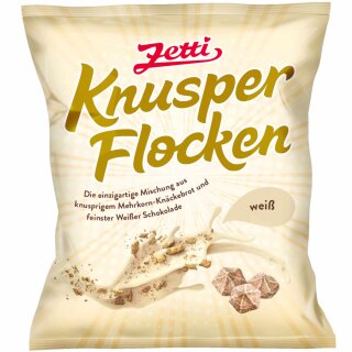 Zetti Knusperflocken Weiß 3er Pack (3x120g Beutel)