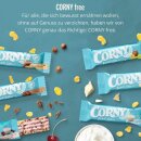 Corny free Peanut & Choc 6 Riegel 3er Pack (3x120g Packung) + usy Block