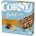 Corny free Peanut & Choc 6 Riegel 3er Pack (3x120g Packung) + usy Block