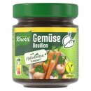 Knorr Gemüse Bouillon für 6,8 Liter 6er Pack (6x136g Glas) + usy Block