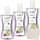Gard Haar Kurfestiger Extra Stark mit Bambus Extrakt 3er Pack (3x220ml Flasche) + usy Block