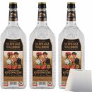 Schwarzwaldhof Kirschwasser 40% vol 3er Pack (3x0,7L Flasche) + usy Block