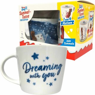 Kinder Riegel Sammeltasse 2025 Fan Edition Motiv 1 Dreaming with you