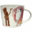 Kinder Riegel Sammeltasse 2025 Fan Edition Sammlerpack (4 St, alle 4 Motive) + usy Block