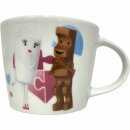 Kinder Riegel Sammeltasse 2025 Fan Edition Sammlerpack (4 St, alle 4 Motive) + usy Block