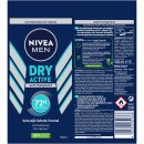 Nivea Men Deo Spray Dry Active 3er Pack (3x150ml Flasche) + usy Block
