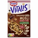Dr.Oetker Vitalis Knusper Plus Müsli Double Choc...