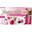 Yogurette Panna Cotta Rote Früchte 3er Pack (3x100g Packung) + usy Block