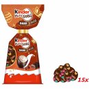 Kinder mini eggs dark & mild 3er Pack (3x85g Beutel) + usy Block