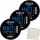 Elkos Matt Paste 3er Pack (3x100ml Dose) + usy Block
